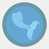 IGGPPCamp 2025 Troop Pride Siren Ronde Sticker (Voorkant)