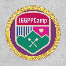 IGGPPCamp Badge Patch Medium