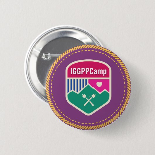 IGGPPCamp Button (Voorkant /achterkant)