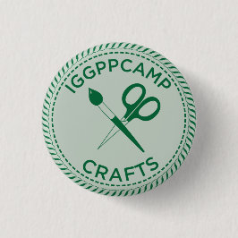 IGGPPCamp Crafts Badge Ronde Button 3,2 Cm