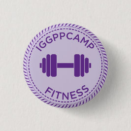 IGGPPCamp Fitness Badge Ronde Button 3,2 Cm