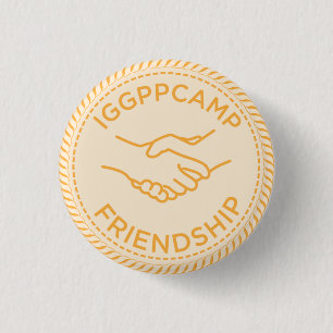 IGGPPCamp Friendship Badge Ronde Button 3,2 Cm