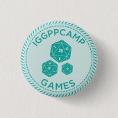 IGGPPCamp Games Badge Ronde Button 3,2 Cm (Voorkant)