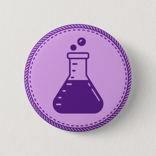 IGGPPCamp Knop - Bunsen Ronde Button 5,7 Cm (Voorkant)