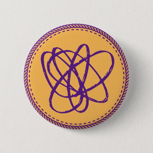 IGGPPCamp Knop - Chaos Ronde Button 5,7 Cm (Voorkant)