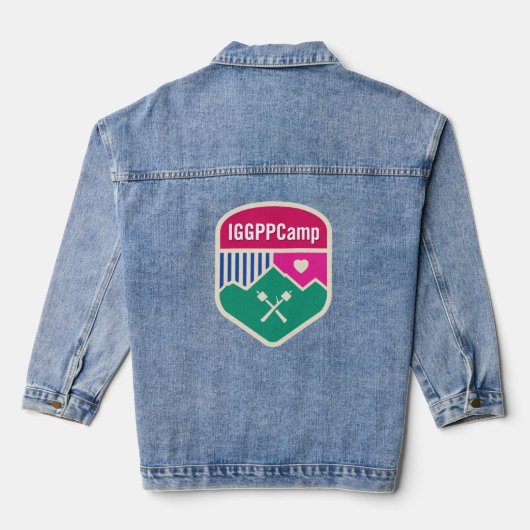 IGGPPCamp Pride Denim Jacket (Achterkant)