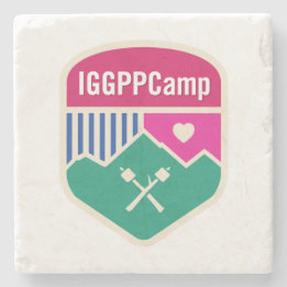 IGGPPCamp Pride Stone Onderzetter