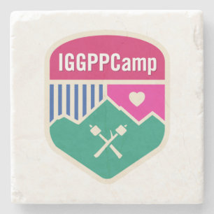 IGGPPCamp Pride Stone Onderzetter