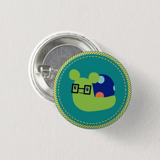 IGGPPCamp Snail-Button Ronde Button 3,2 Cm (Voorkant /achterkant)