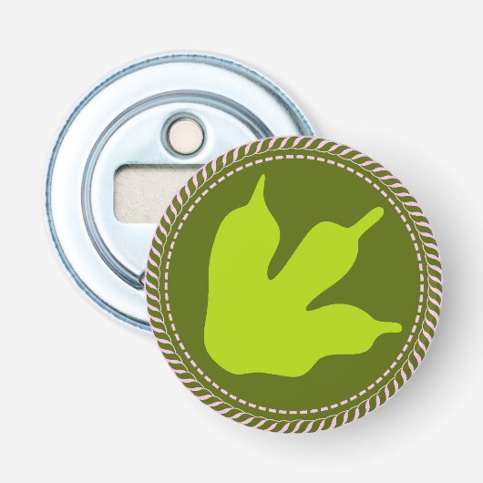 IGGPPCamp Troep Kaiju Trots Button Flesopener (Voorkant)