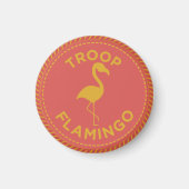IGGPPCamp Troop Flamingo Magnet (Voorkant)