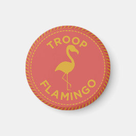 IGGPPCamp Troop Flamingo Magnet