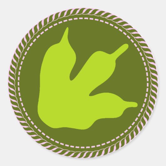 IGGPPCamp Troop Kaiju Pride Ronde Sticker (Voorkant)