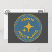 IGGPPCamp Troop Neverland Briefkaart (Voorkant / Achterkant)