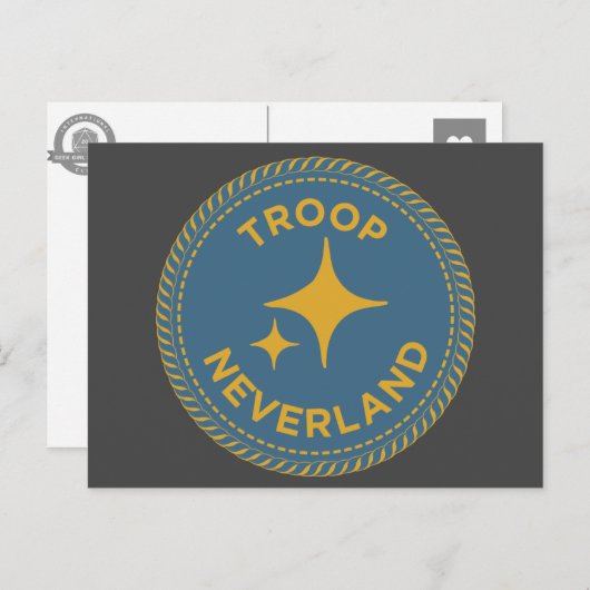 IGGPPCamp Troop Neverland Briefkaart (Voorkant / Achterkant)