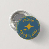 IGGPPCamp Troop Neverland Button (Voorkant /achterkant)