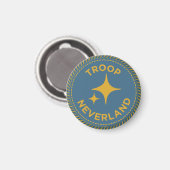 IGGPPCamp Troop Neverland Magnet (Voorkant / Achterkant)
