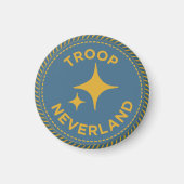 IGGPPCamp Troop Neverland Magnet (Voorkant)