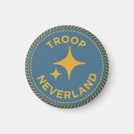 IGGPPCamp Troop Neverland Magnet