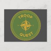 IGGPPCamp Troop Quest Briefkaart (Voorkant)