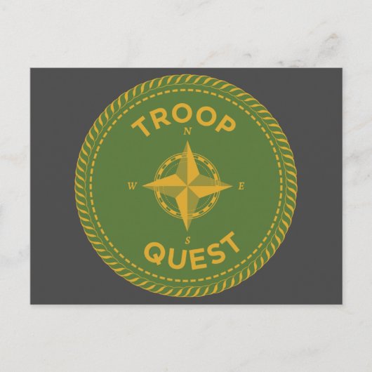 IGGPPCamp Troop Quest Briefkaart (Voorkant)