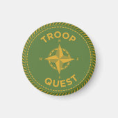 IGGPPCamp Troop Quest Magnet (Voorkant)