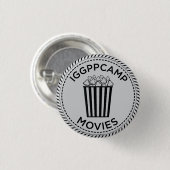 IGGPPCamp Watch Along Movies Badge Ronde Button 3,2 Cm (Voorkant /achterkant)