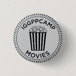 IGGPPCamp Watch Along Movies Badge Ronde Button 3,2 Cm