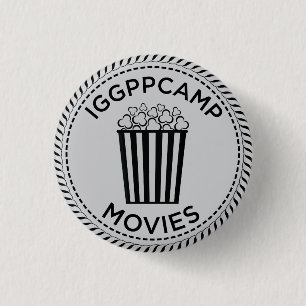 IGGPPCamp Watch Along Movies Badge Ronde Button 3,2 Cm
