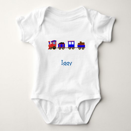 IGGY baby jongensnaam kleding grappig schattig Romper (Voorkant)