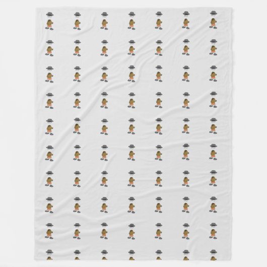 Iggy de onzichtbare jongen fleece deken (Voorkant)