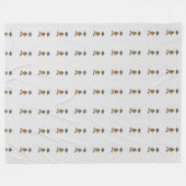 Iggy de onzichtbare jongen fleece deken (Voorkant (Horizontaal))