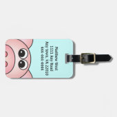 Iggy het Label van de Varkenshag Bagagelabel (Voorkant horizontaal)