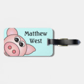 Iggy het Label van de Varkenshag Bagagelabel (Achterkant horizontaal)