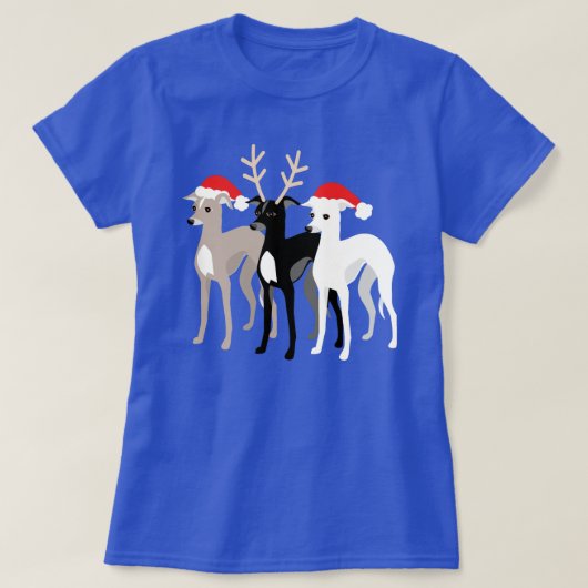 Iggy mam of pap Italiaans kerstfeest T-shirt (Design voorkant)