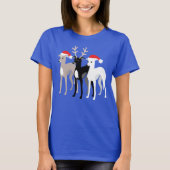 Iggy mam of pap Italiaans kerstfeest T-shirt (Voorkant)