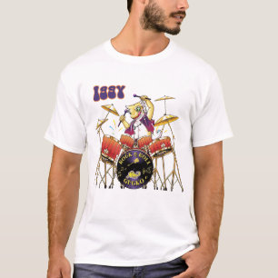 Iggy met de band t-shirt