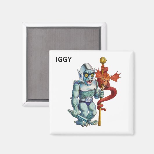 Iggy van Land van Ta Magnet (Voorkant / Achterkant)