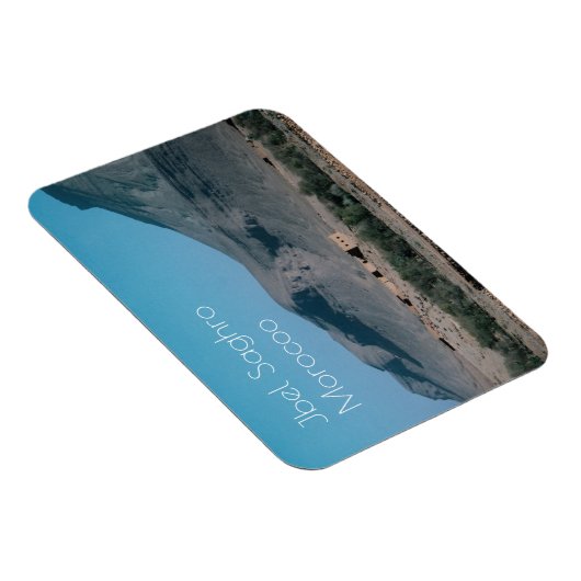 Ighzoun uitzicht en berg, Marokko Magneet (Rechterzijde)