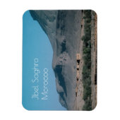 Ighzoun uitzicht en berg, Marokko Magneet (Verticaal)