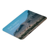 Ighzoun uitzicht en berg, Marokko Magneet (Linkerzijde)