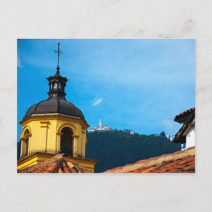 Iglesia amarilla y Monserrate Briefkaart