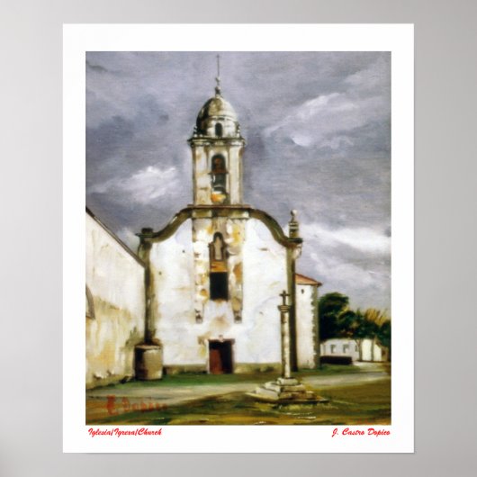 Iglesia/Igrexa/Church Poster (Voorkant)