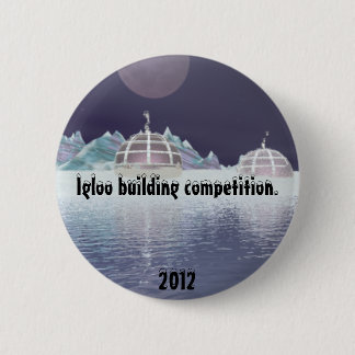 Igloo-bouwwedstrijd 5. ronde button 5,7 cm