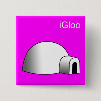 iGloo Button iPod Pin