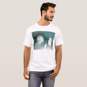Igloo en Eskimo in ijs T-shirt (Voorkant volledig)