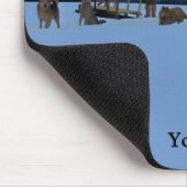 Igloo en Northern Lights Muismat (Hoek)