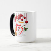 Igloo met bier - Grappig kerstcadeau Mok (Voorkant links)