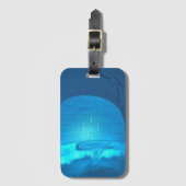 Igloo Room in Hotel de Glace, Quebec, Canada Bagagelabel (Voorkant (verticaal))