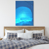 Igloo Room in Hotel de Glace, Quebec, Canada Canvas Afdruk (Insitu (Slaapkamer))